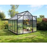 POLIKARBONATNI RASTLINJAK VITAVIA MERIDIAN 2 8300 VP4MM ČRNA 2.6X3.2M