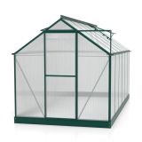 POLIKARBONATNI RASTLINJAK VITAVIA TRITON 7500 VP 6MM 2X3.8M SMARAGDNA