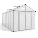 POLIKARBONATNI RASTLINJAK VITAVIA ZEUS COMFORT 13800 VP16MM 2.6X5.4M