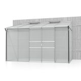 POLIKARBONATNI RASTLINJAK VITAVIA ZIDNI IDA 6500 VP 4MM ALU 3.2X2M