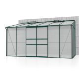 POLIKARBONATNI RASTLINJAK VITAVIA ZIDNI IDA 7800 VP 6MM SMARAGDNA 3.9X2M