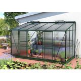 POLIKARBONATNI RASTLINJAK VITAVIA ZIDNI IDA 7800 VP 6MM SMARAGDNA 3.9X2M