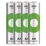POLNILNI BATER.VLOŽEK GP RECYKO 2600 MAH HR6 (AA) 4KOS