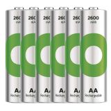 POLNILNI BATER.VLOŽEK GP RECYKO 2600 MAH HR6 (AA) 6KOS