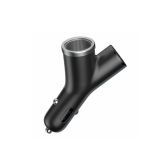 POLNILNIK ZA GSM BASEUS AVTO POLNILEC, 2XUSB BASEUS Y RAZDELILEC ČRN