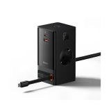 POLNILNIK ZA GSM BASEUS POLNILEC POWERCOMBO 65W BASEUS 2AC+USB+USBC, 1.5M