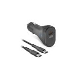 POLNILNIK ZA GSM SBS SET AVTOPOLNILEC 1XTYPE-C 25W+KABEL TYPE-C