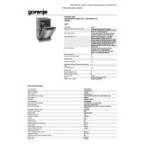 POMIVALNI STROJ GORENJE GS 54110 X