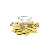 POMLADNA DEKORACIJA GLOSSTYLE SVEČNIK ZELENI 19 CM