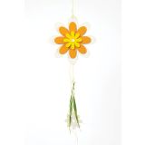 POMLADNA DEKORACIJA HEITMANN VISEČA LESENA ROŽA