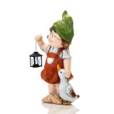 POMLADNA FIGURA GLOSSTYLE DEKLICA 55 CM Z LANTERNO