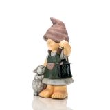 POMLADNA FIGURA GLOSSTYLE DEKLICA Z OVČKO 25.5X16.5X43CM