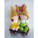 POMLADNA FIGURA GLOSSTYLE PUNČKA IN FANTEK Z METULJEM