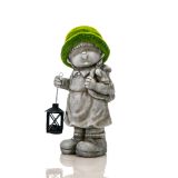 POMLADNA FIGURA GLOSSTYLE PUNČKA Z LANTERNO 19X17.5X42CM