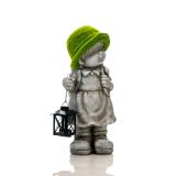 POMLADNA FIGURA GLOSSTYLE PUNČKA Z LANTERNO 19X17.5X42CM