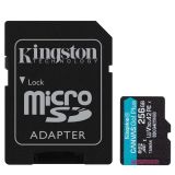 POMNILNIŠKA KARTICA KINGSTON MICRO SDXC 256GB SDCG4 /256GB CANVAS GO PLUS