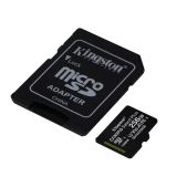 POMNILNIŠKA KARTICA KINGSTON SDXC MICRO 256GB CANVAS SELECTPLUS 100/85MB/S R/W