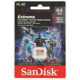POMNILNIŠKA KARTICA SANDISK SAN EXTR GAMING 64GB