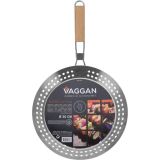 POSEBNI ŽAR EH PONEV ZA KOSTANJ FI 30 CM Z LESENIM ROČAJEM