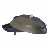 LITOŽELEZEN SAČ PLAMEN FI 50 CM, EMAJLIRANA NOTRANJOST