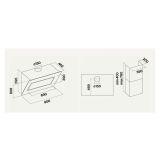 POŠEVNA STENSKA NAPA FALMEC QUASAR 90 A+++ ČRNA