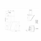 POŠEVNA STENSKA NAPA SICCABO BLACK VERTIGO IN 80