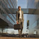 BOBBY BIZZ ANTI-THEFT NAHRBTNIK/POSLOVNI KOVČEK, ČRNA