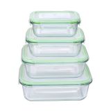 POSODA ZA SHRANJEVANJE ALPINA KOMPLET POSOD 4X STEKLO