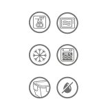 POSODA ZA SHRANJEVANJE ALPINA KOMPLET POSOD 4X STEKLO