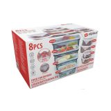 POSODA ZA SHRANJEVANJE ALPINA KOMPLET POSOD 8 DELNI