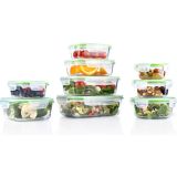 POSODA ZA SHRANJEVANJE ALPINA KOMPLET POSOD 9X STEKLO