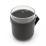 POSODA ZA SHRANJEVANJE BRABANTIA MAKE&TAKE ZA JUHO 0.6L TEMNO SIVA