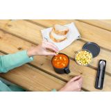 POSODA ZA SHRANJEVANJE BRABANTIA MAKE&TAKE ZA JUHO 0.6L TEMNO SIVA