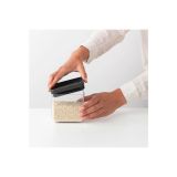 POSODA ZA SHRANJEVANJE BRABANTIA TASTY+ 0.7L TEMNO SIVA