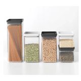 POSODA ZA SHRANJEVANJE BRABANTIA TASTY+ 0.7L TEMNO SIVA