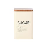 POSODA ZA SHRANJEVANJE ESTIA POSODA ZA SLADKOR BEŽ ALLURE METALLIC 01-24840