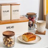 POSODA ZA SHRANJEVANJE ESTIA POSODA ZA SLADKOR BEŽ ALLURE METALLIC 01-24840