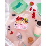 POSODA ZA SHRANJEVANJE LUMINARC 80 ML UNIQUE BOX KVADRATNA