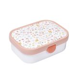 POSODA ZA SHRANJEVANJE MEPAL 18X13X6CM ZA PRENOS HRANE VZOREC ROŽICE