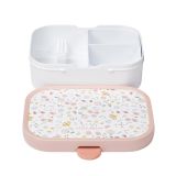 POSODA ZA SHRANJEVANJE MEPAL 18X13X6CM ZA PRENOS HRANE VZOREC ROŽICE