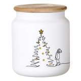 POSODA ZA SHRANJEVANJE RITZENHOFF & BREKER 1.1 L STEKLENA POSODA BELA LICHTERGLANZ