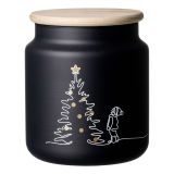 POSODA ZA SHRANJEVANJE RITZENHOFF & BREKER 1.1 L STEKLENA POSODA ČRNA LICHTERGLANZ