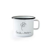 POSODA ZA TOPLE NAPITKE CUCKOO CUPS EMAJLIRAN LONČEK 8 CM, 0.37 L LONČEK SREČE