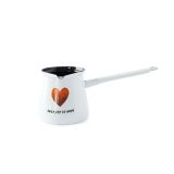 POSODA ZA TOPLE NAPITKE CUCKOO CUPS EMAJLIRANA DŽEZVA 11 CM, 0.70 L HVALA KER TE IMAM