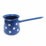 POSODA ZA TOPLE NAPITKE EMO DŽEZVA 0.4 L ZA 6 OSEB POLKA MODRA