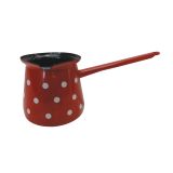 POSODA ZA TOPLE NAPITKE EMO DŽEZVA 0.7 L BELE PIKE