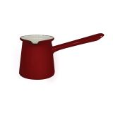 POSODA ZA TOPLE NAPITKE ENAMELIE DŽEZVA 11 CM 0.79 L RUBINO