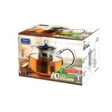 POSODA ZA TOPLE NAPITKE GALICIJA ČAJNIK STEKLO/NERJAVEČE JEKLO WILLIAM 0.8L