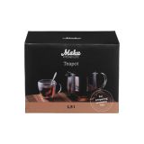 POSODA ZA TOPLE NAPITKE MAKU ČAJNIK STEKLEN 1.5 L