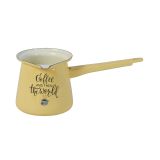 POSODA ZA TOPLE NAPITKE METALAC DŽEZVA 11 CM 0.7 L COFFEE RUMENA